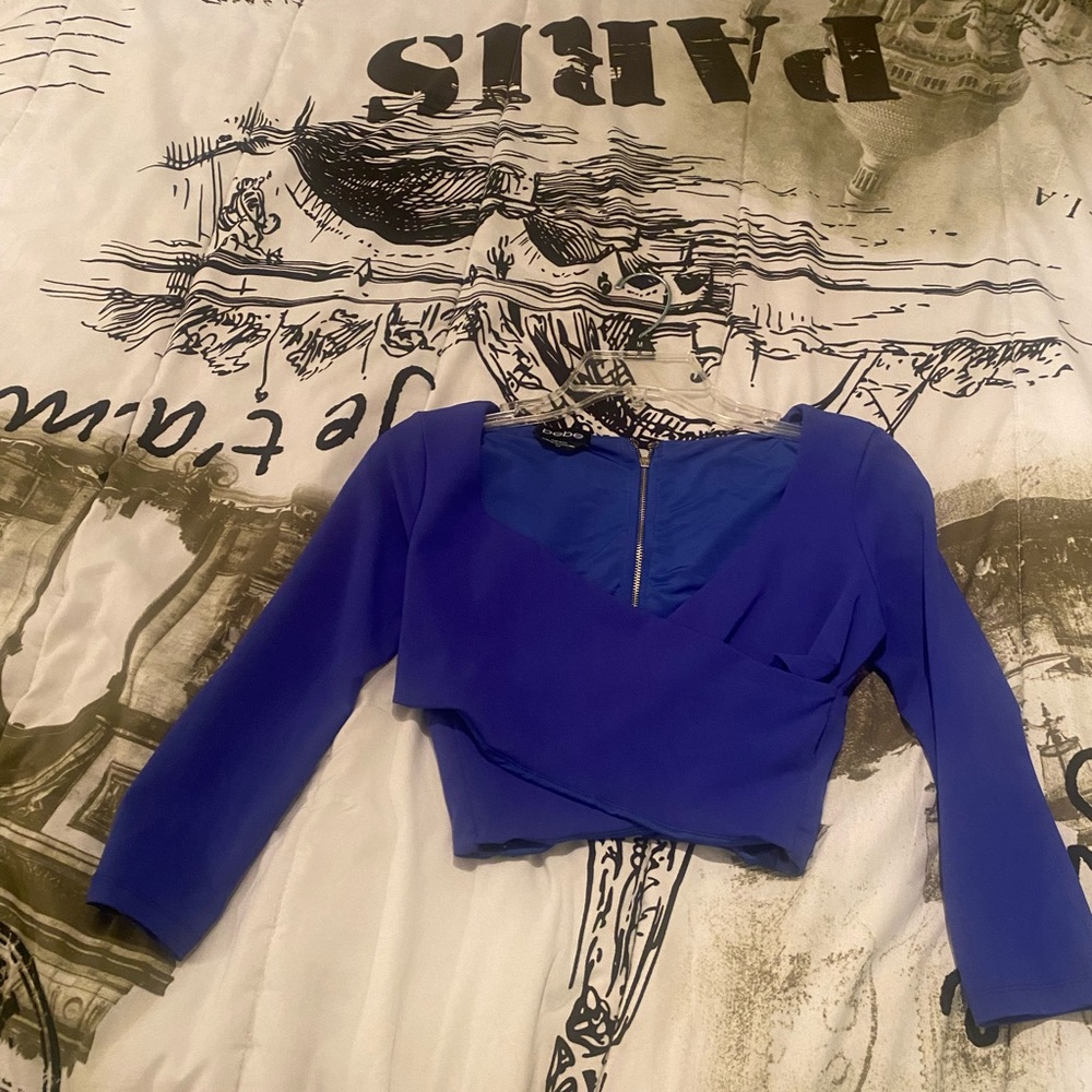 Small Bebe crop top